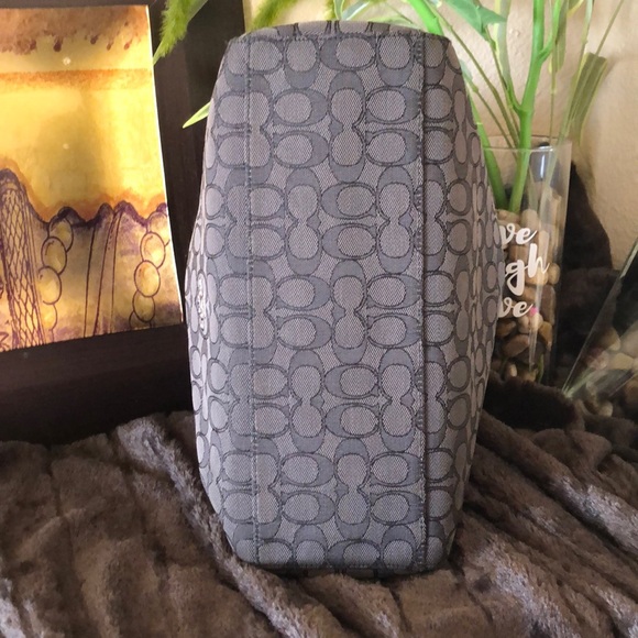 Coach Black Smoke Celeste Hobo Bag - Picture 4 of 7